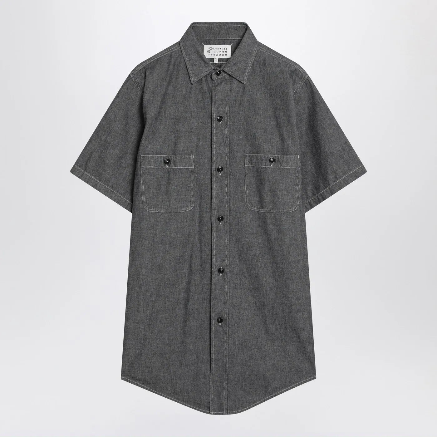 Maison Margiela - Gray cotton shirt