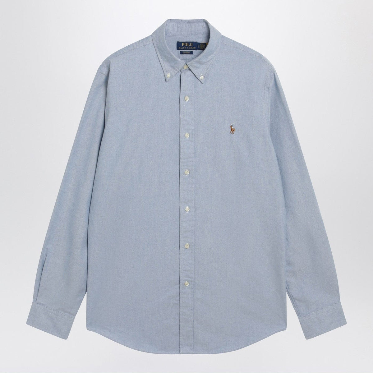Polo Ralph Lauren - Light blue Oxford shirt Custom-fit