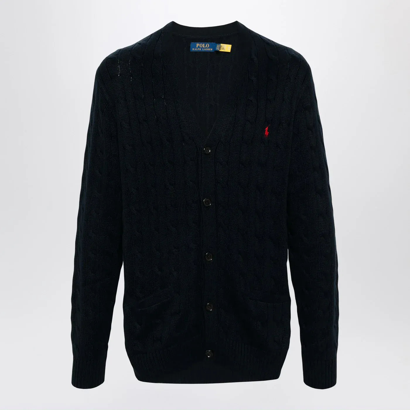 Polo Ralph Lauren - Navy blue cable-knit cotton cardigan