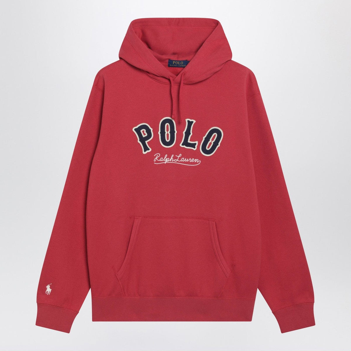 Polo Ralph Lauren - Red hoodie with embroidered logo