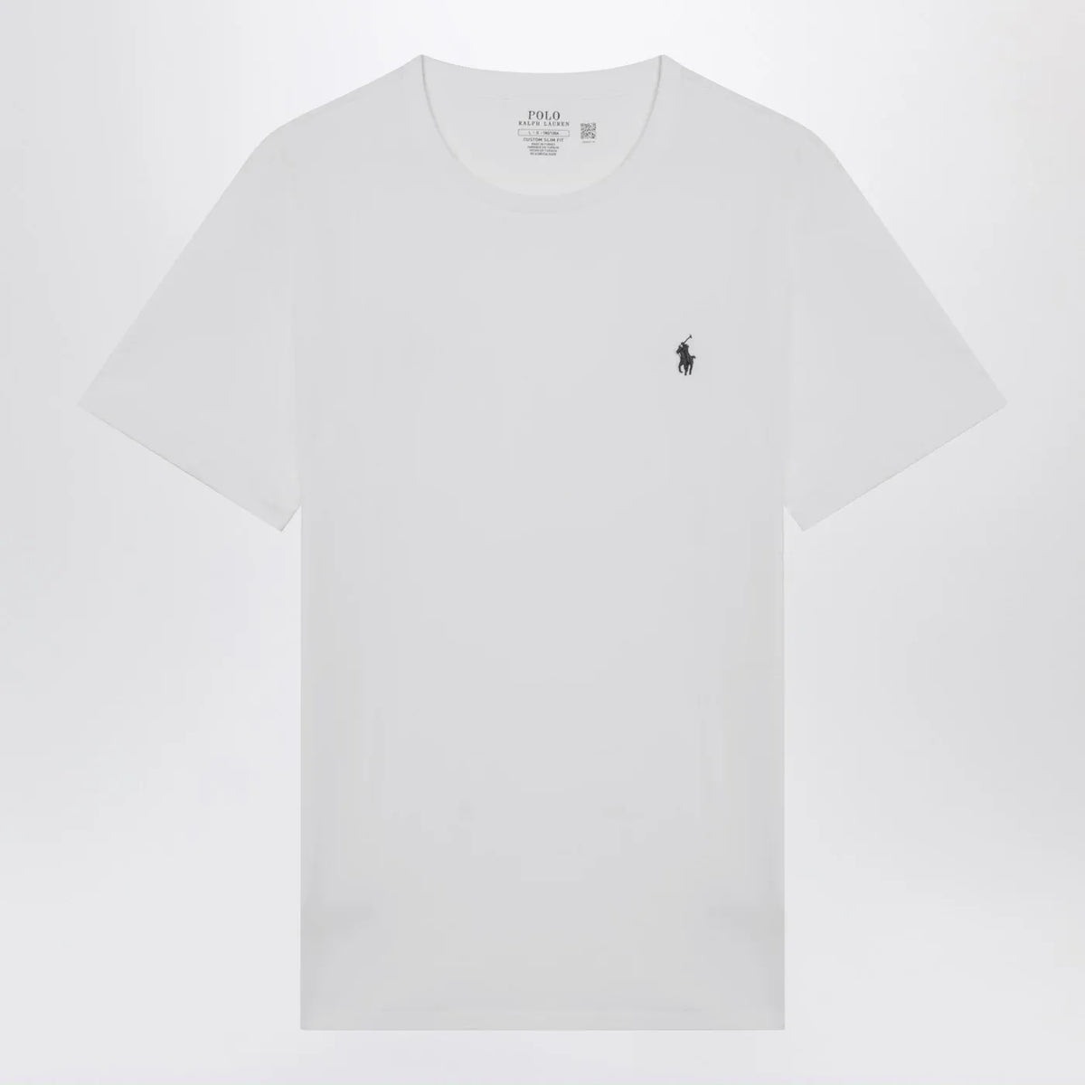 Polo Ralph Lauren - T-shirt white in cotton Custom Slim-Fit