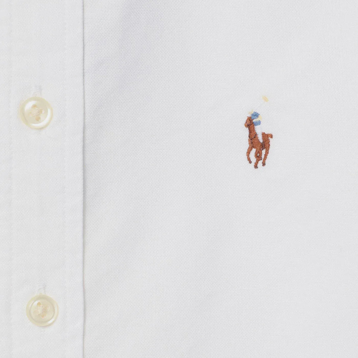 Polo Ralph Lauren - White cotton button-down shirt