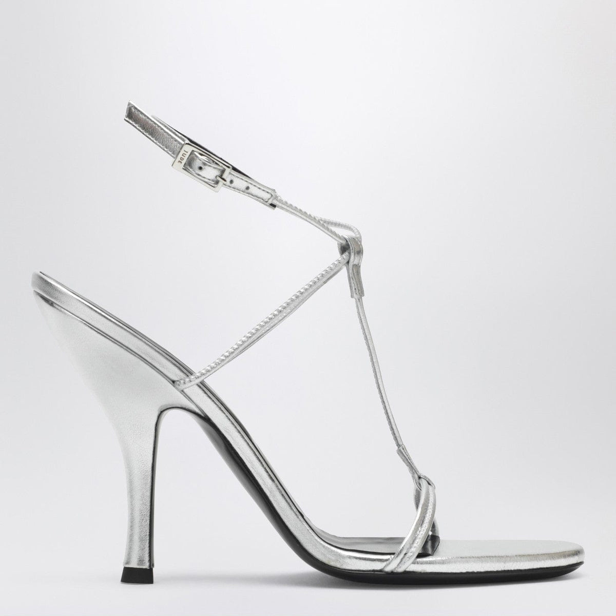 Jude - Mixer sandal in silver leather
