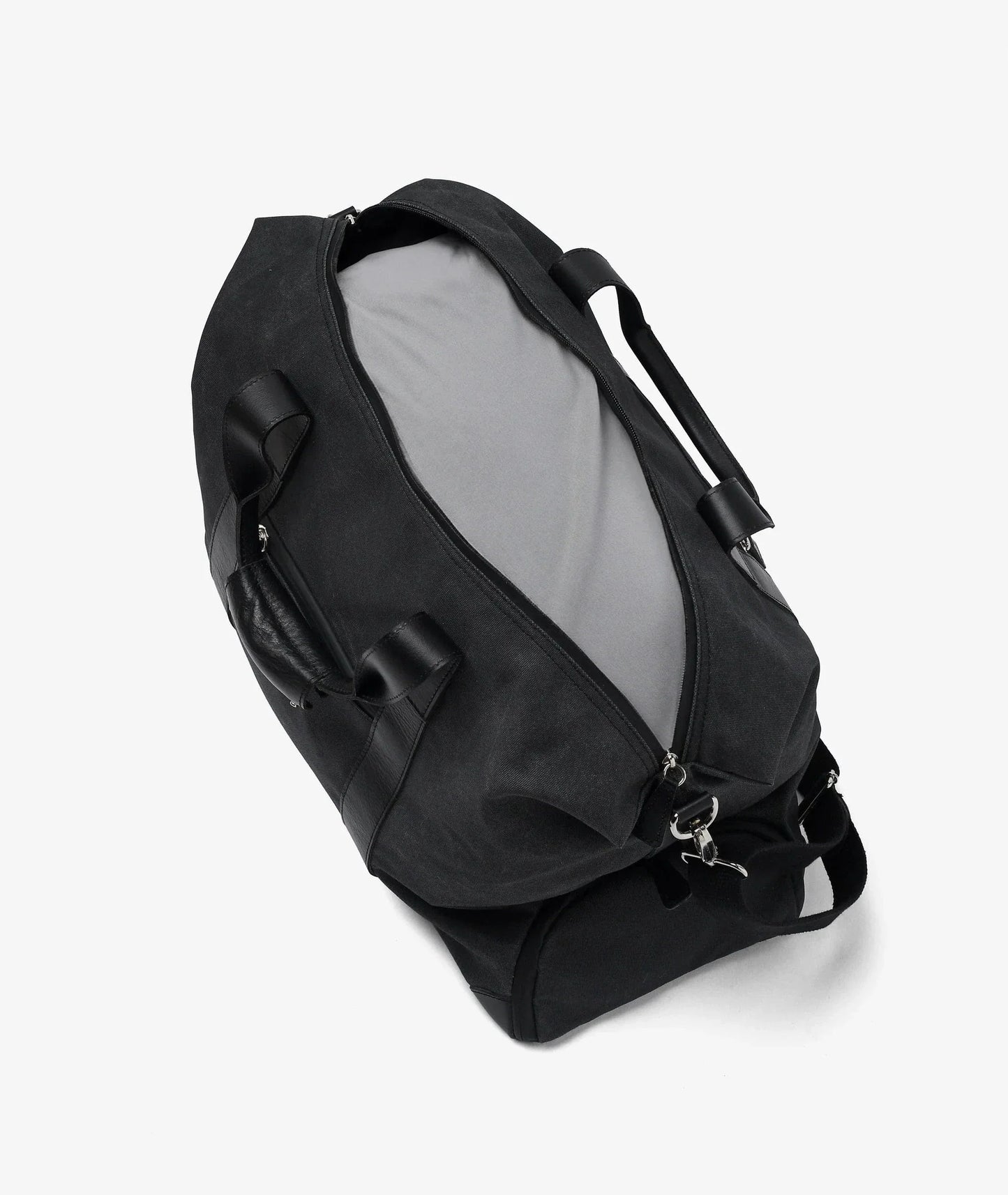 My Style Bags Waxed Duffel Bag Sport Waterproof Black