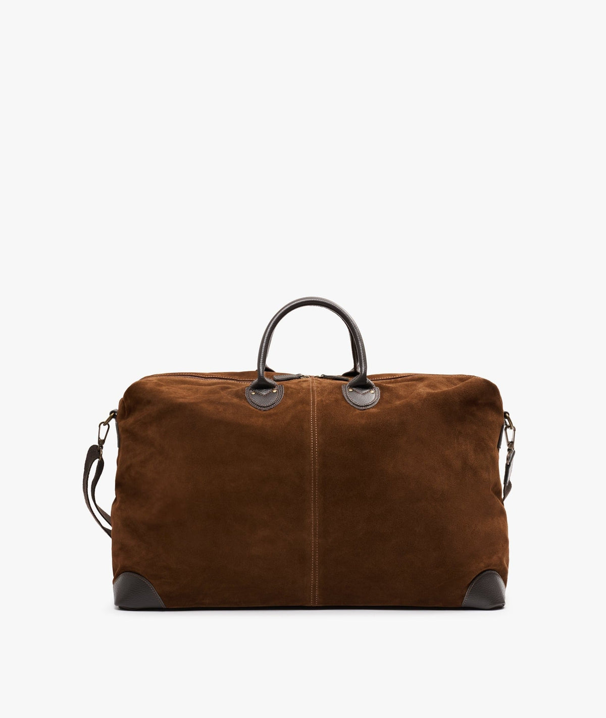 My Style Bags Harvard  Duffel Large Travel Bag Italian Suede Tobacco