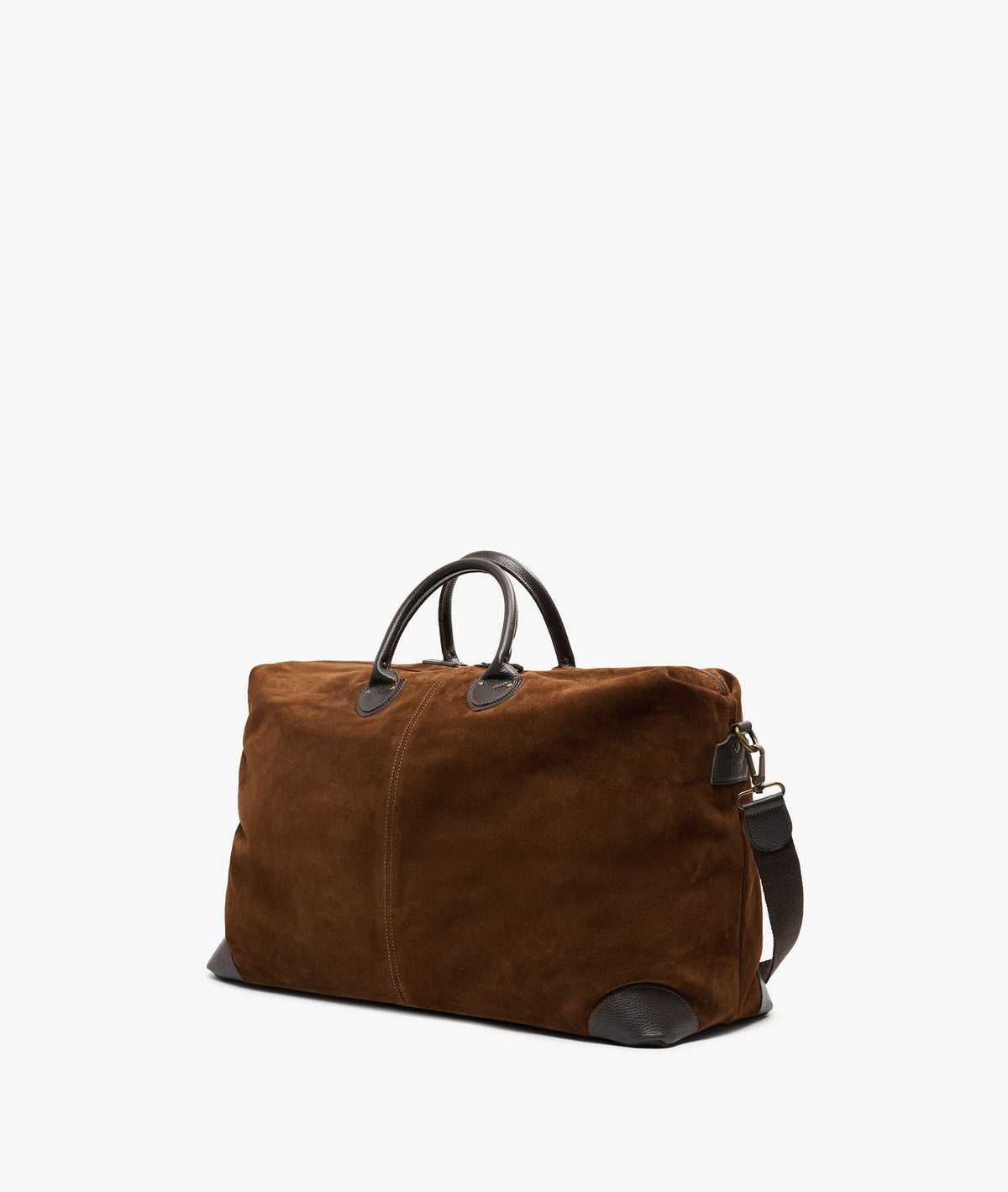 My Style Bags Harvard  Duffel Large Travel Bag Italian Suede Tobacco