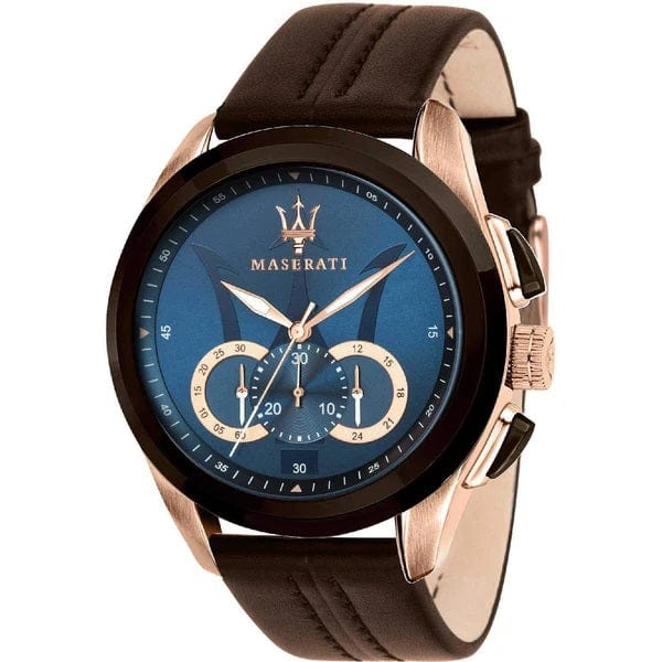 Maserati Traguardo 45mm Blue Watch