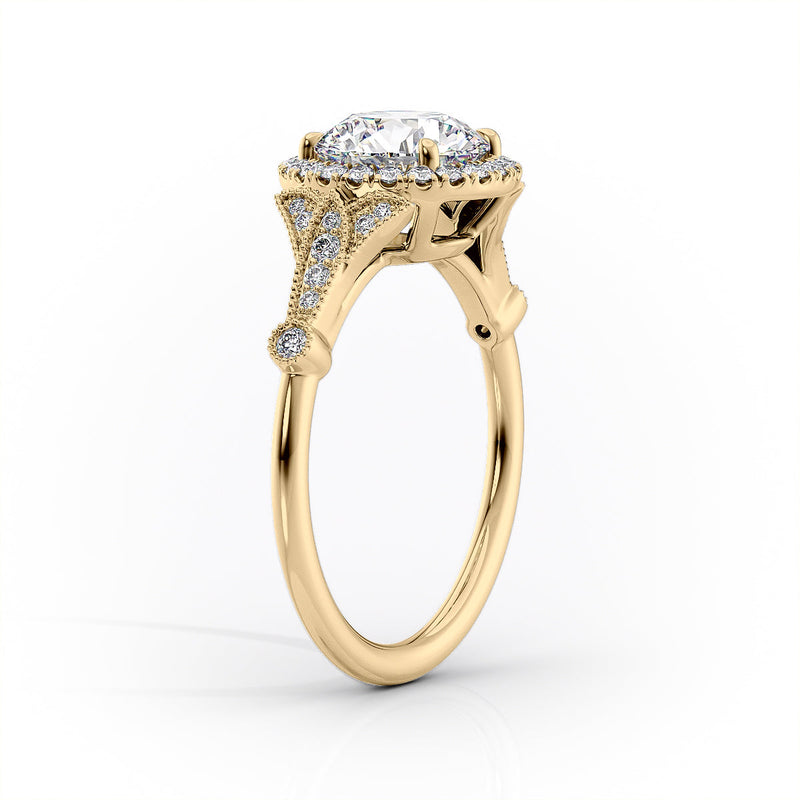 Radiant Solarii Moissanite 2.0ct Oval Cut 925 Sterling Silver Halo Design Engagement Ring