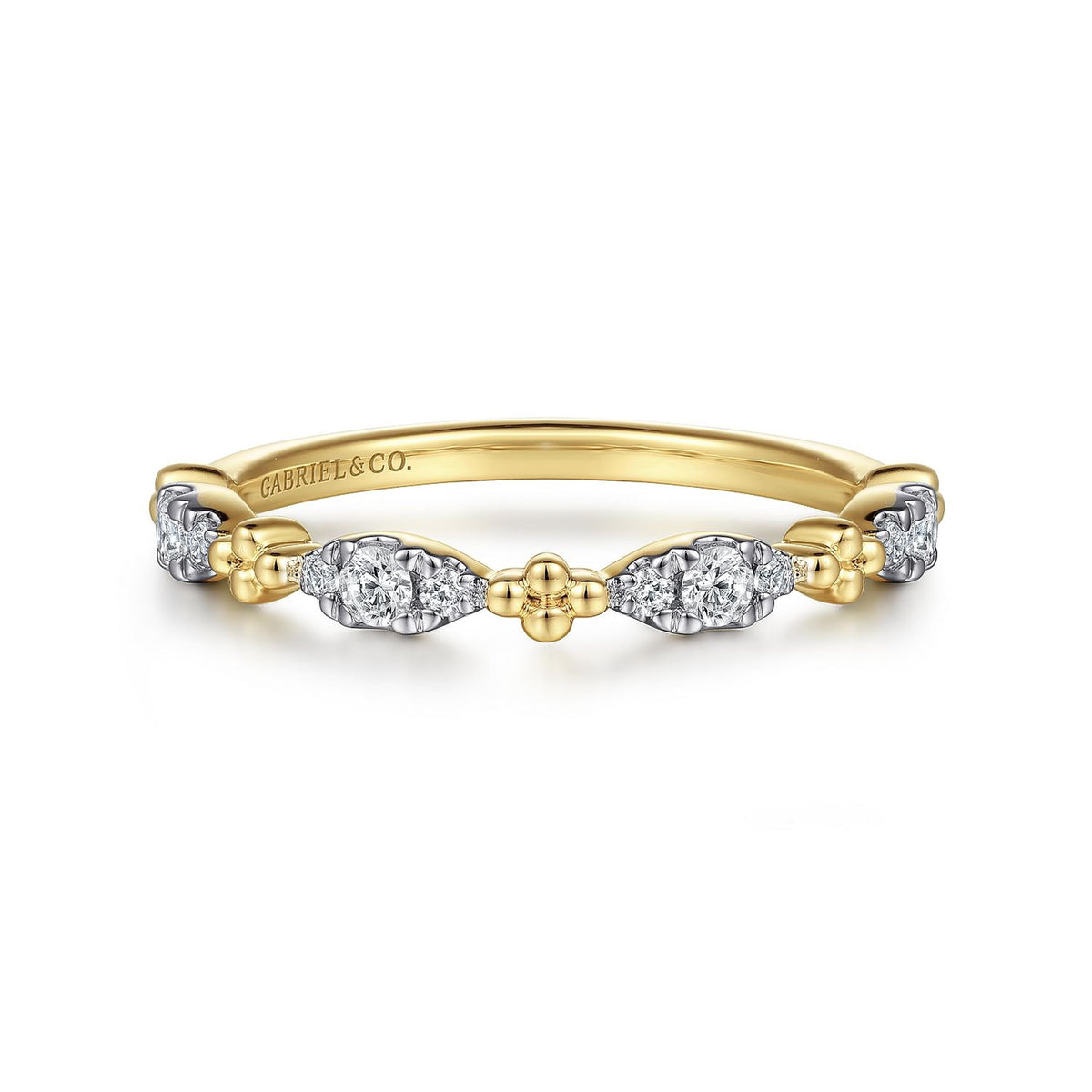 Bujukan Diamond Stackable Ring