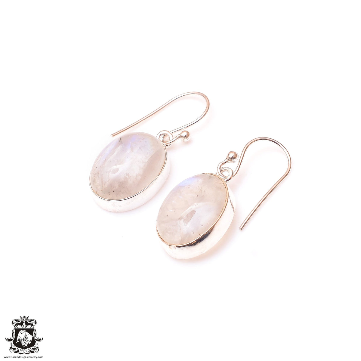 Moonstone Dangle & Drop Earrings 925 Solid (Nickel Free) Sterling Silver Earrings WHOLESALE price / Made in Canada Minimalist Earrings ER9