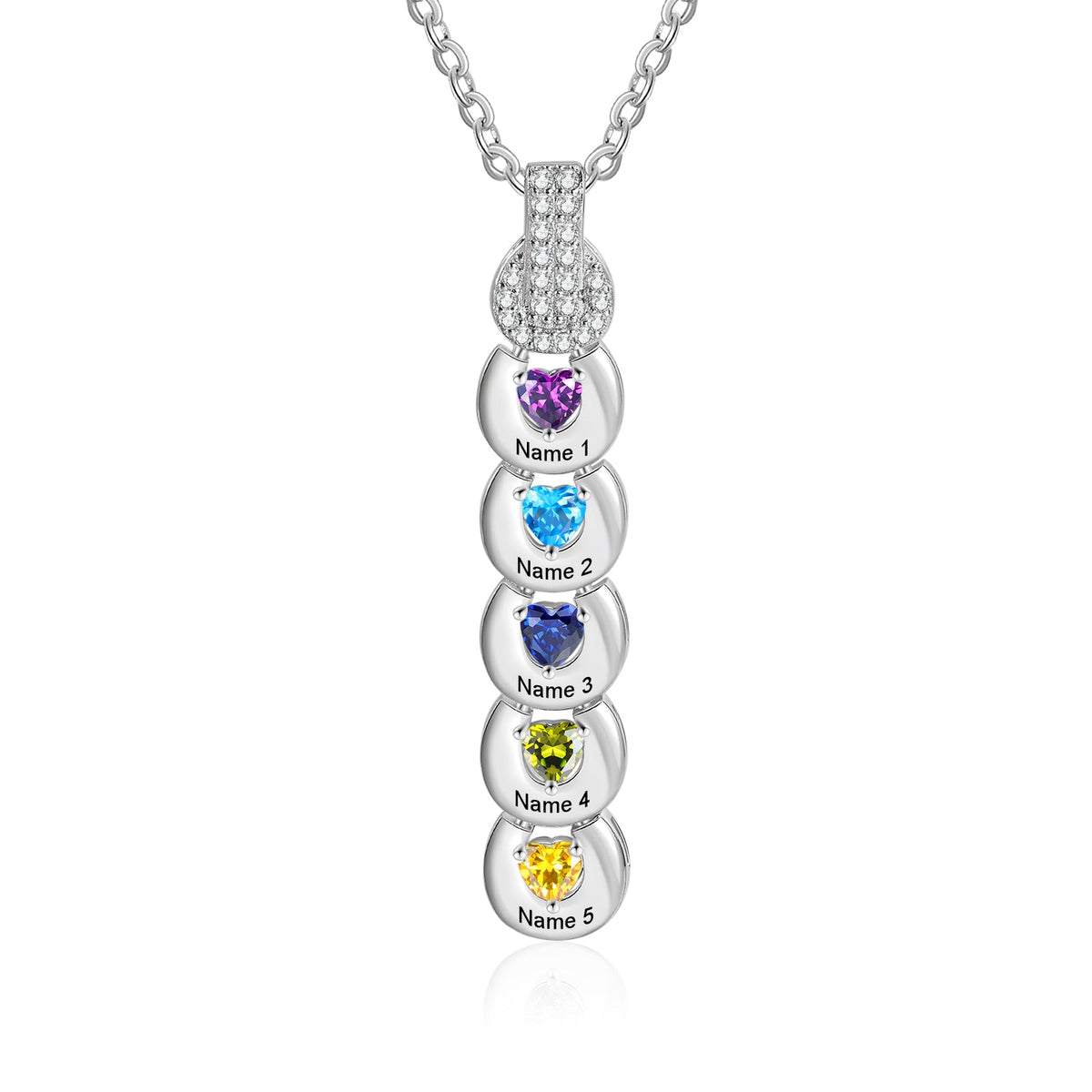 Custom Birthstone Necklace