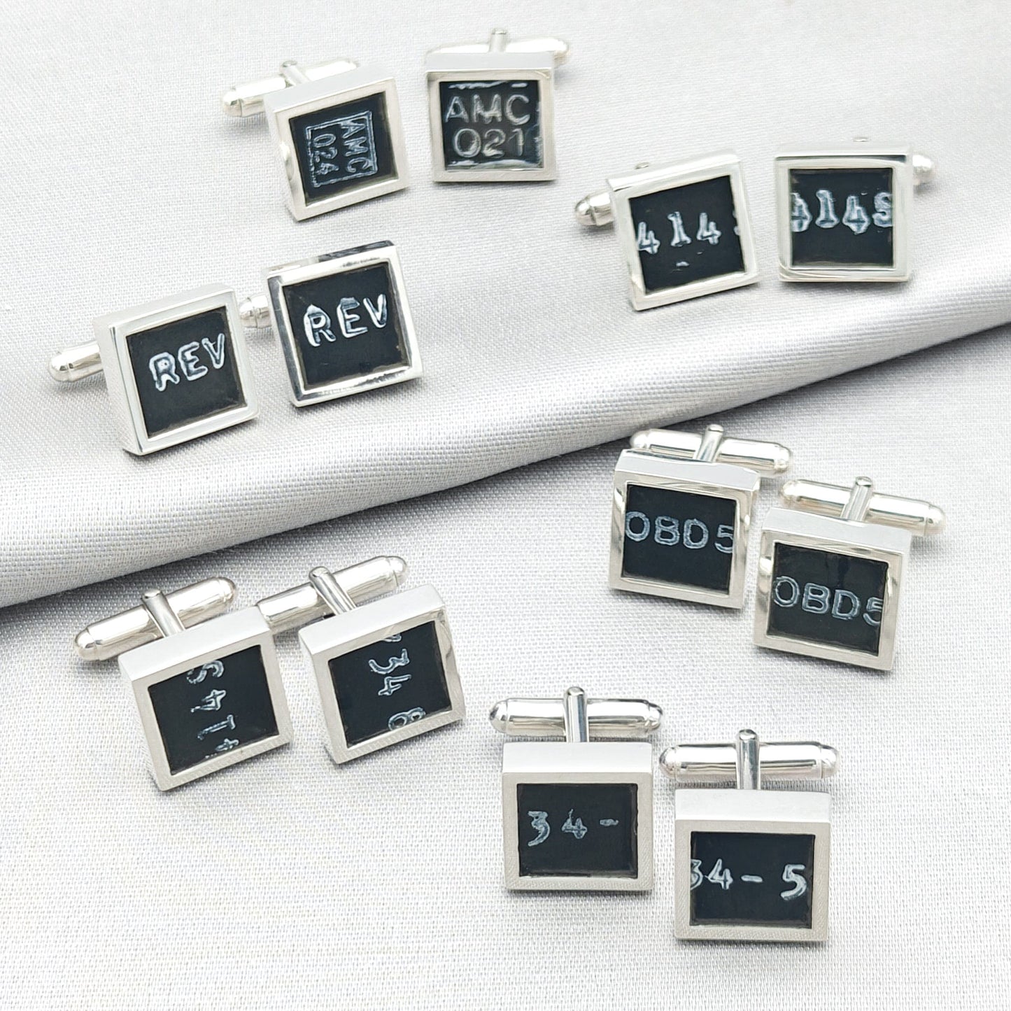 Chinook Helicopter Cufflinks | Original Parts | Military Gift | Sterling Silver