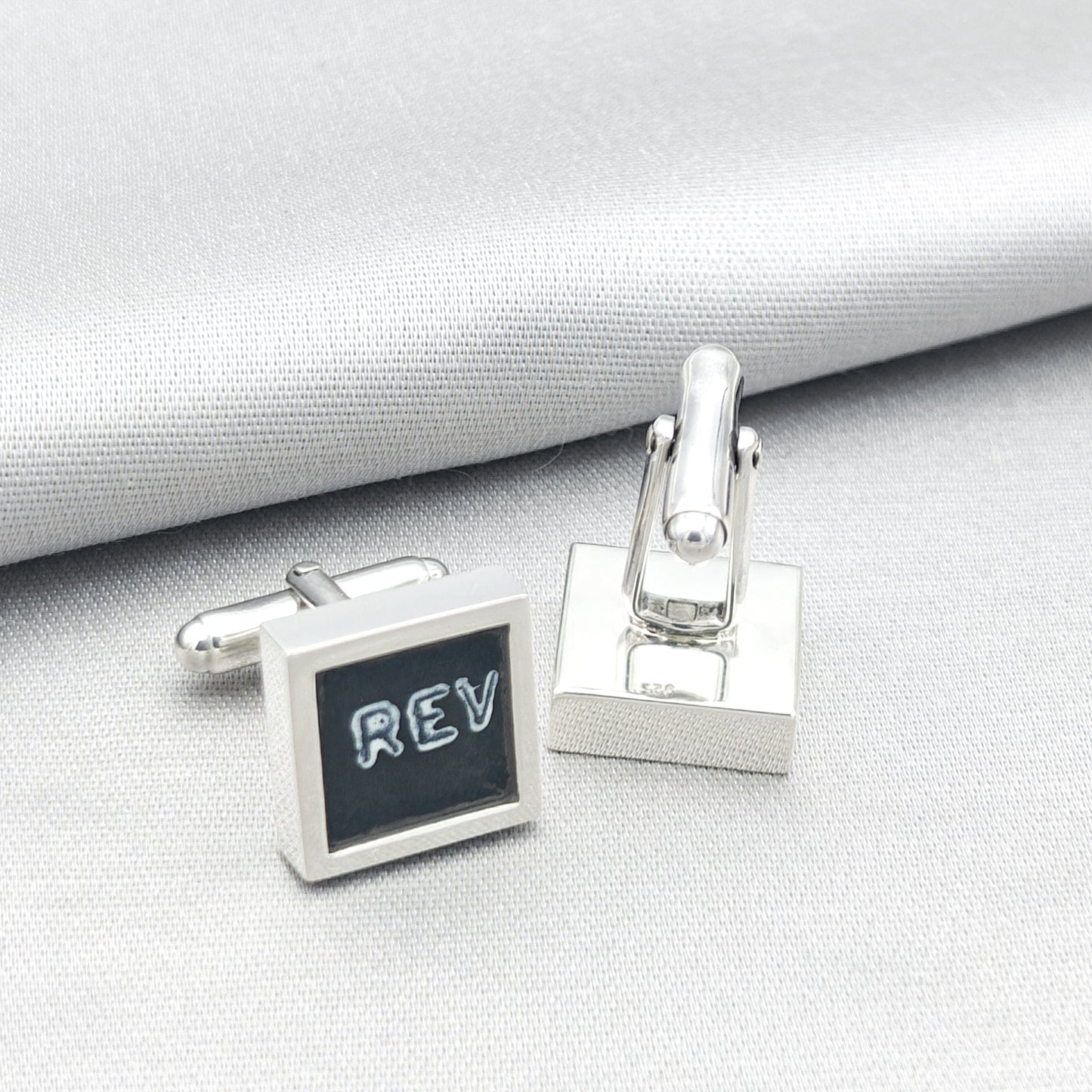 Chinook Helicopter Cufflinks | Original Parts | Military Gift | Sterling Silver