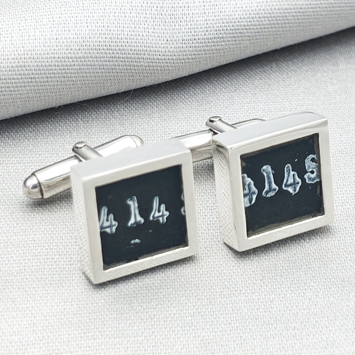 Chinook Helicopter Cufflinks | Original Parts | Military Gift | Sterling Silver