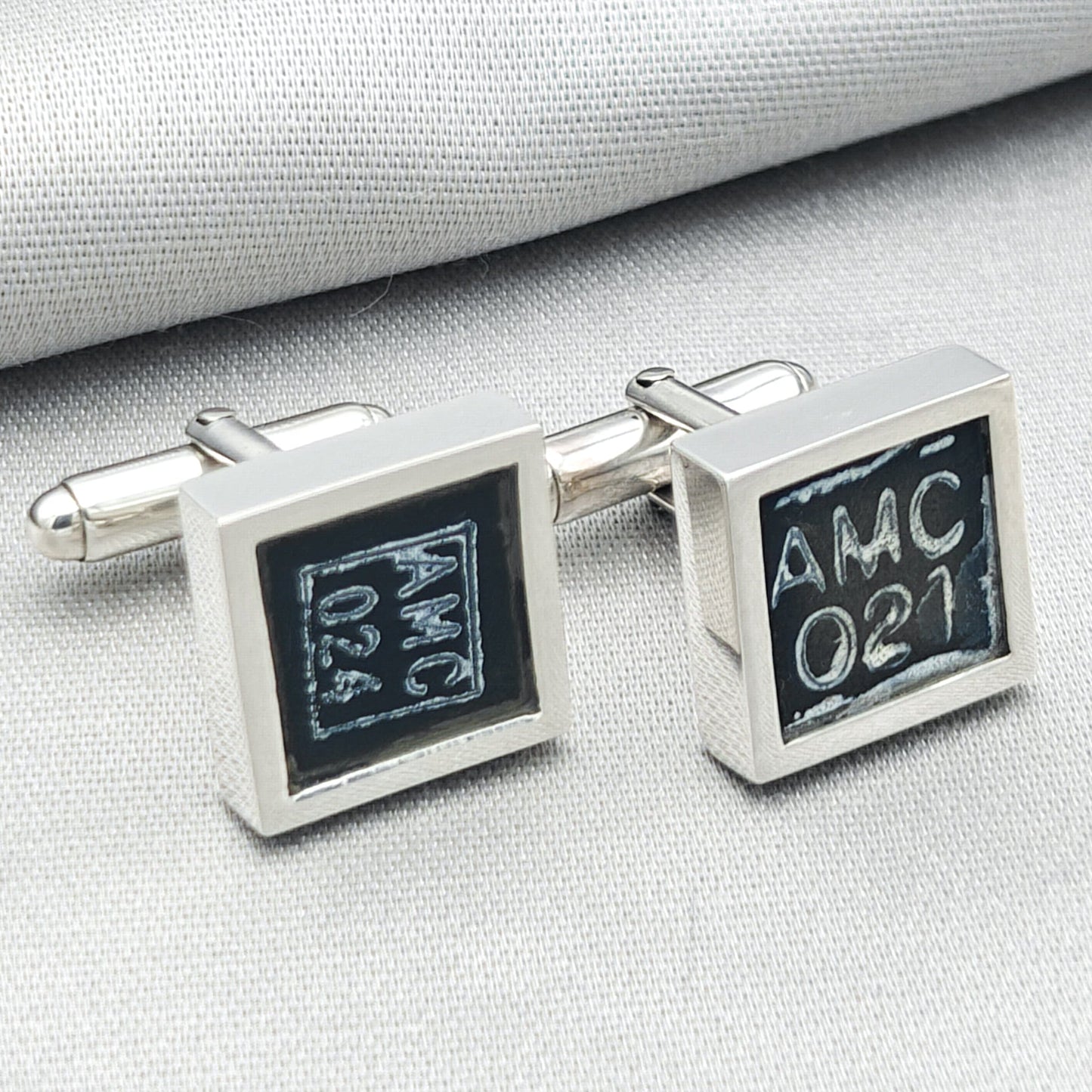 Chinook Helicopter Cufflinks | Original Parts | Military Gift | Sterling Silver