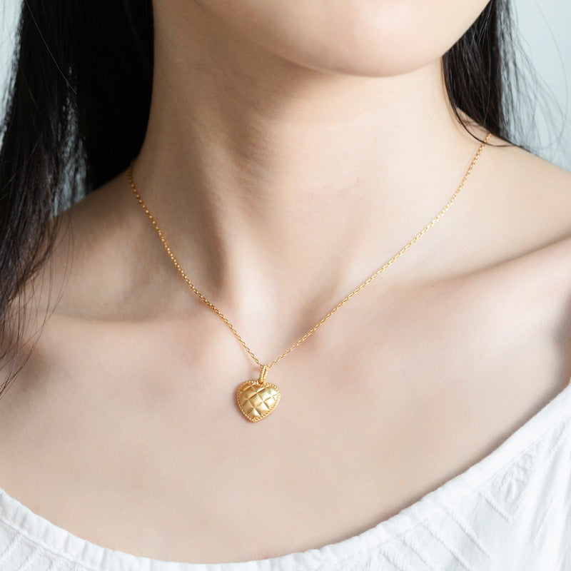 925 Sterling Silver Heart Necklace