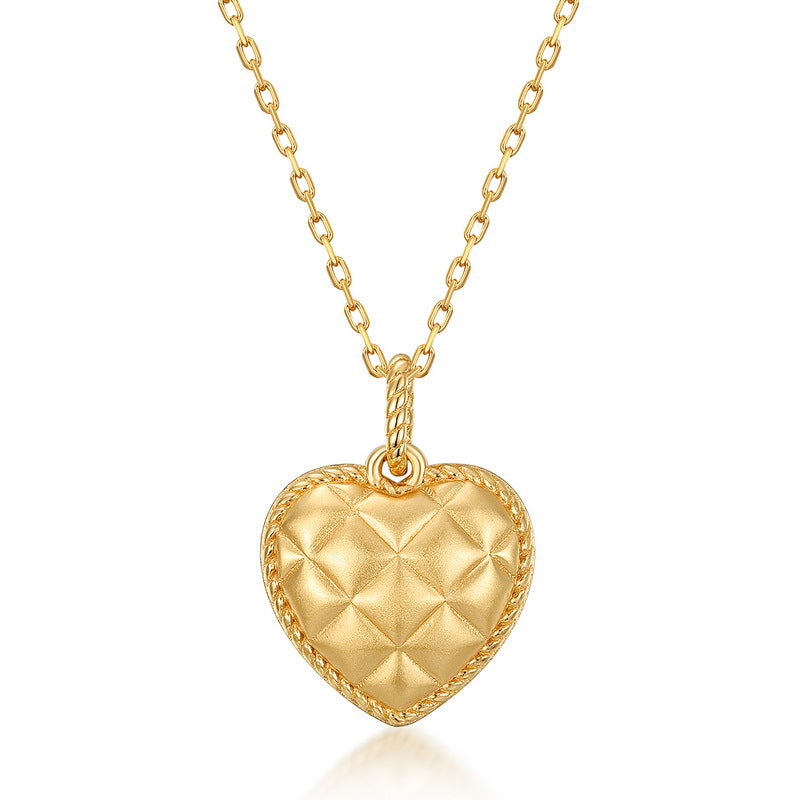 925 Sterling Silver Heart Necklace