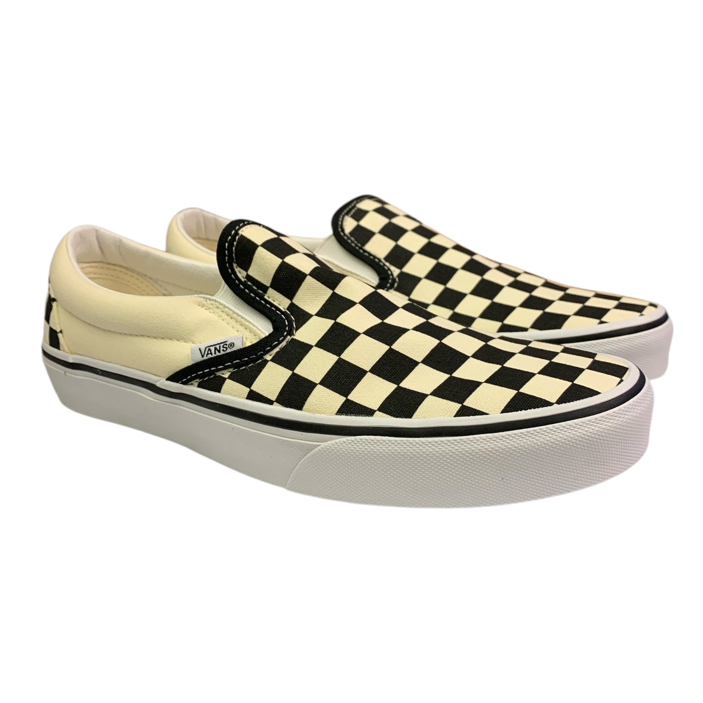 Vans Classic Unisex Slip-On Canvas Skateboarding Shoe, Rubber Waffle Outsole