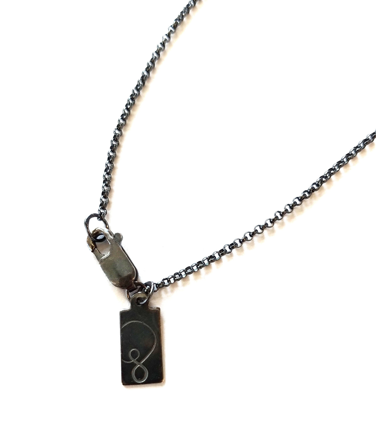 Handmade Connection Arch Necklace with Sapphire
