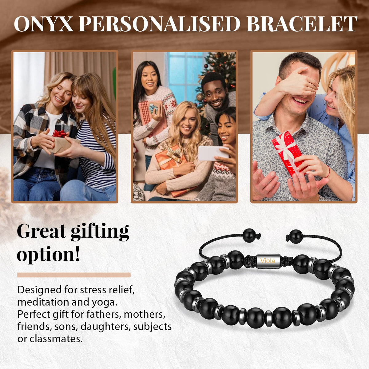 Custom Stainless Steel Men Bracelet