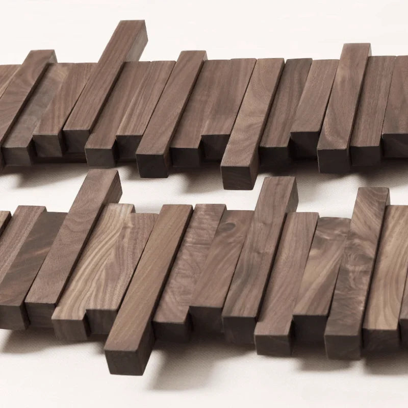 Piano-Key Wall Hook Rack