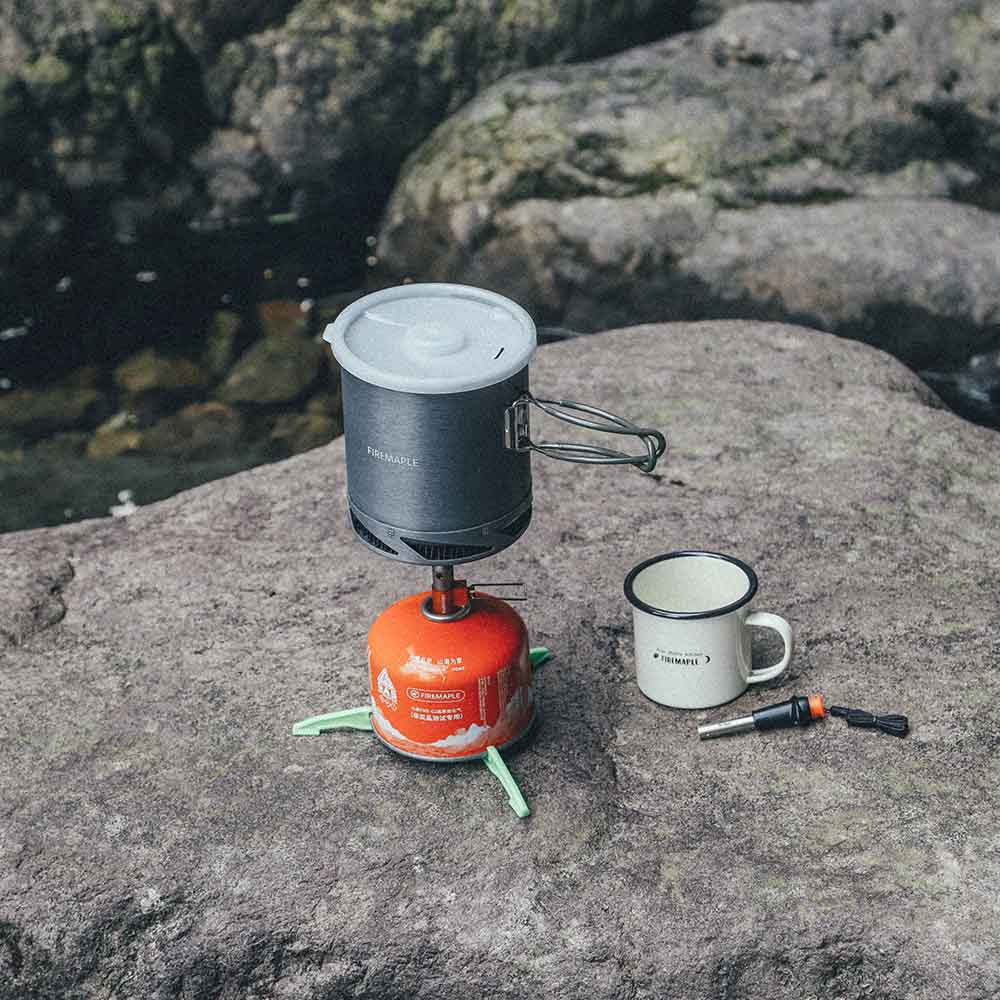 Coral Enamel Mug