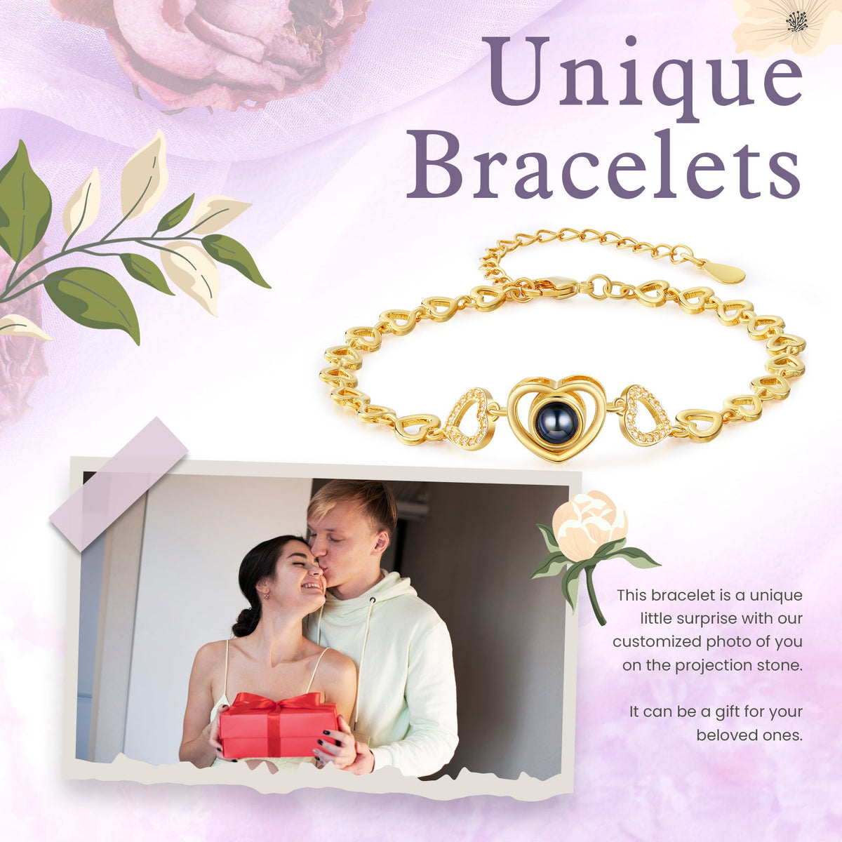 Custom Photo Projection Bracelet