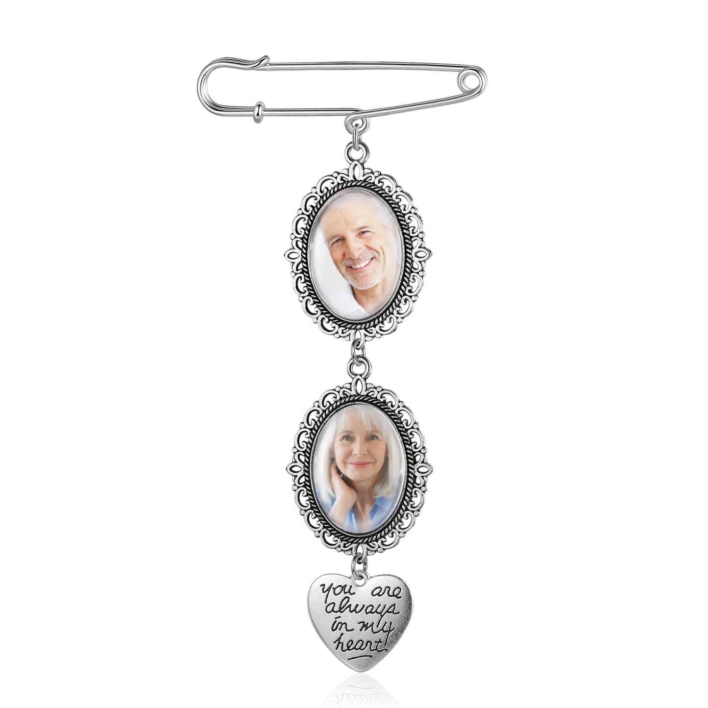 Custom Photo Brooch