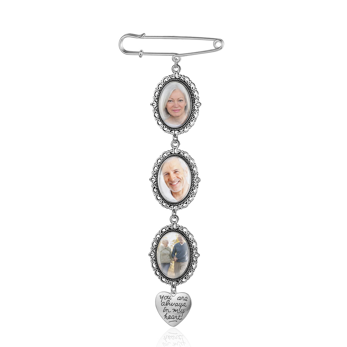 Custom Photo Brooch