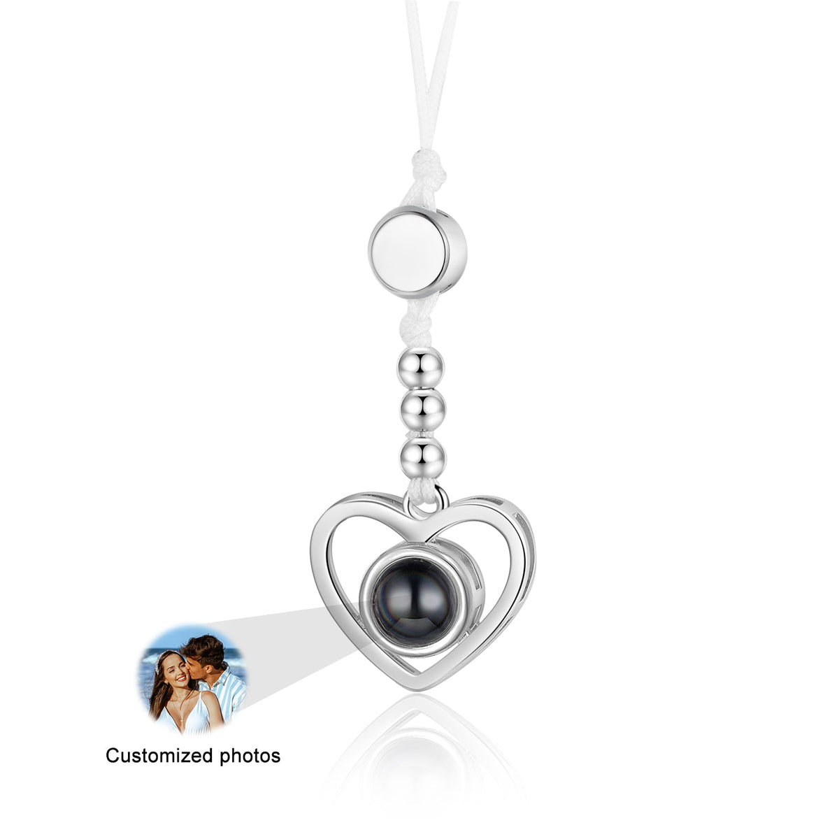 Custom Photo Phone lanyard projection