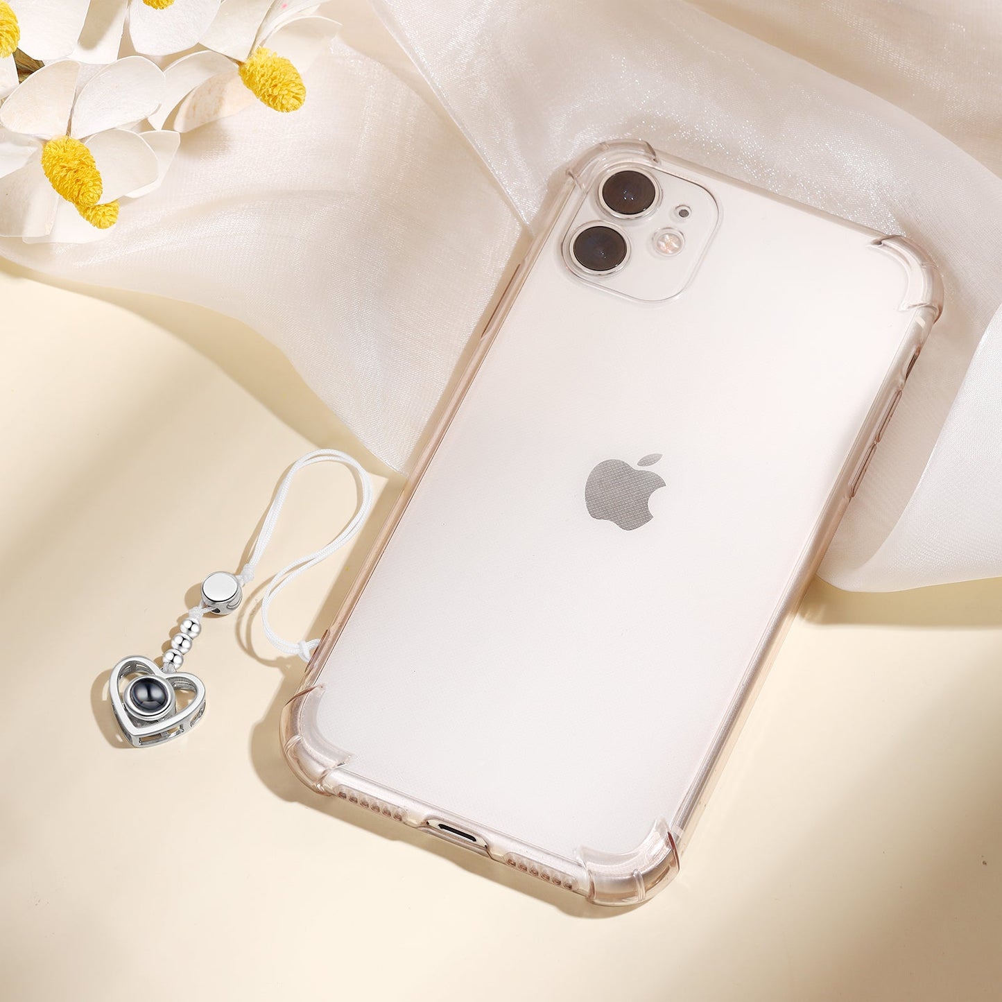 Custom Photo Phone lanyard projection