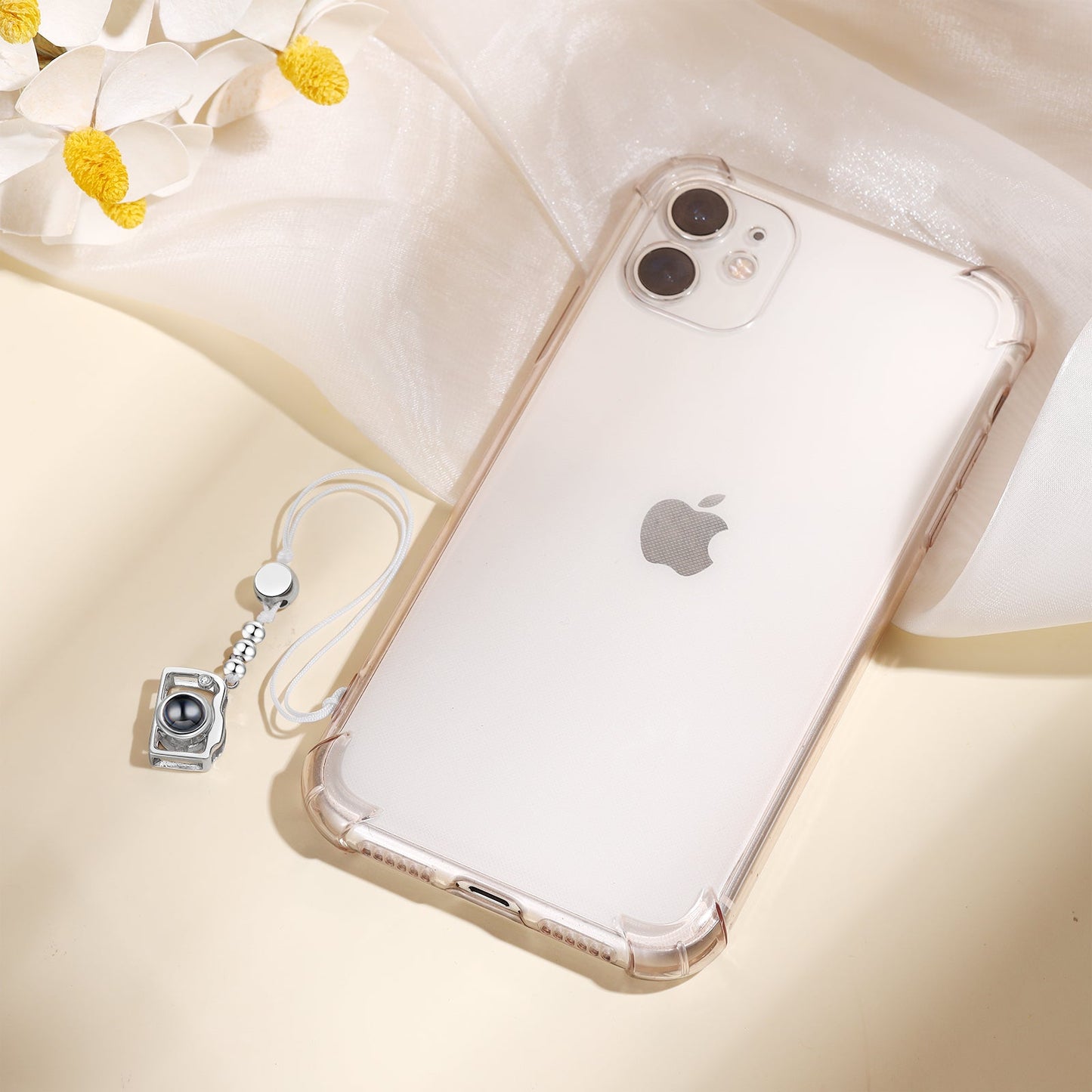 Custom Photo Phone lanyard projection