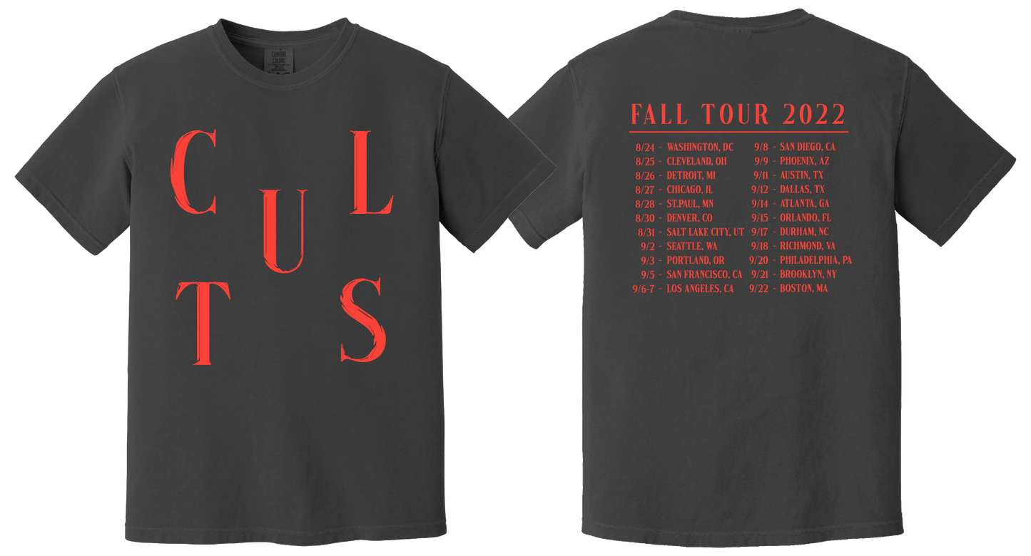 CULTS - Fall Tour 2022 T-Shirt