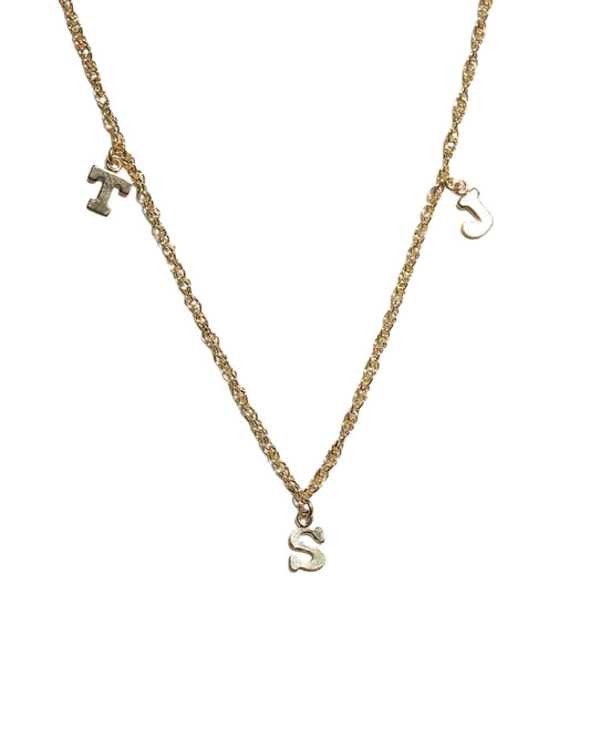 CUSTOM INITIALS NECKLACE