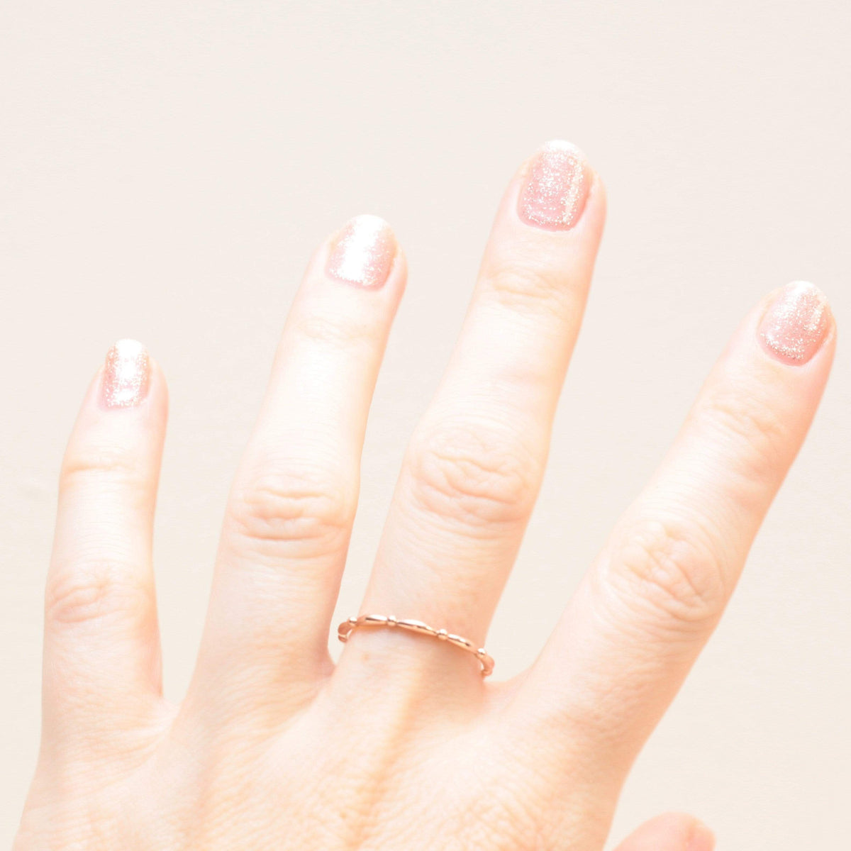 Beaded Stacking Ring