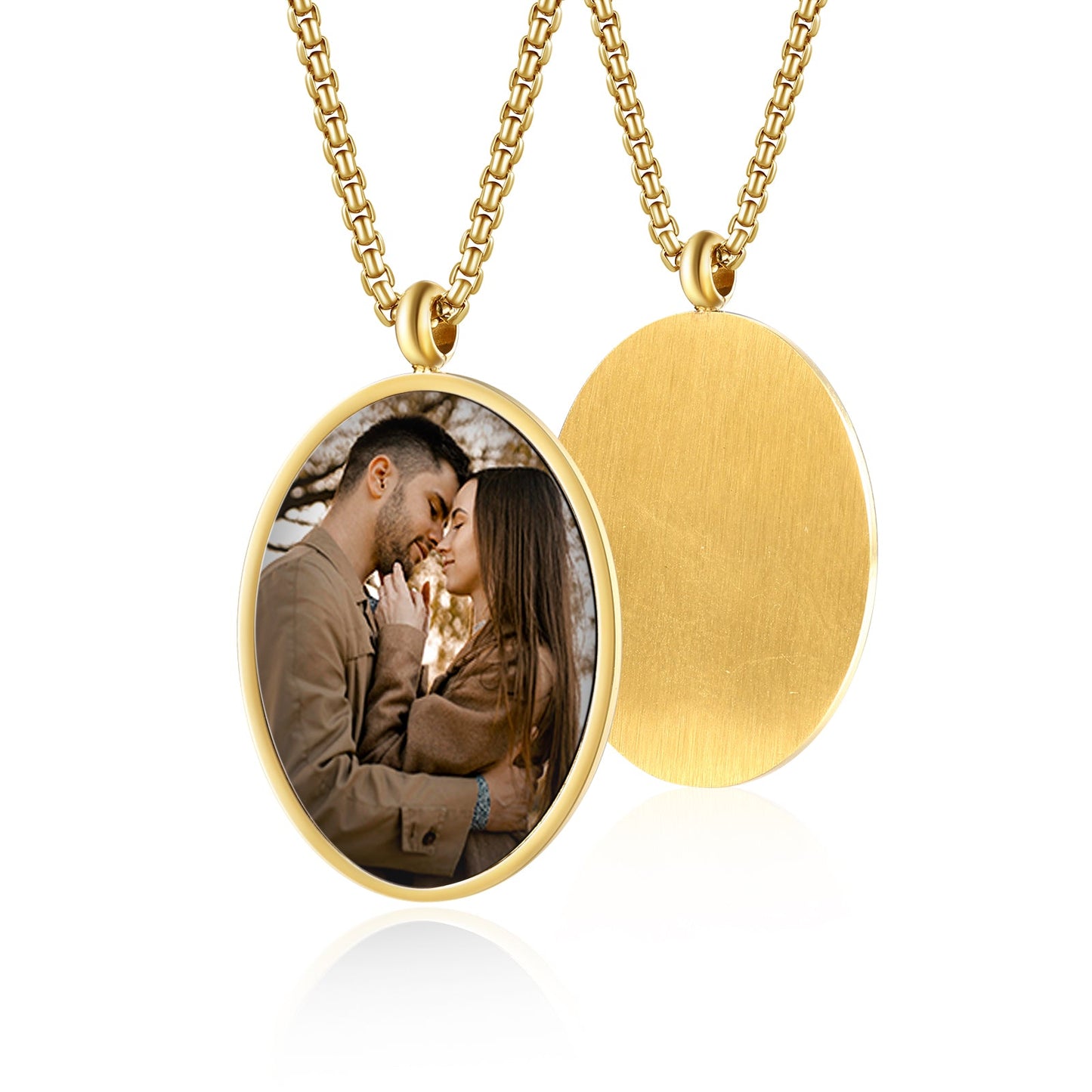 Custom Photo Thermal Necklace