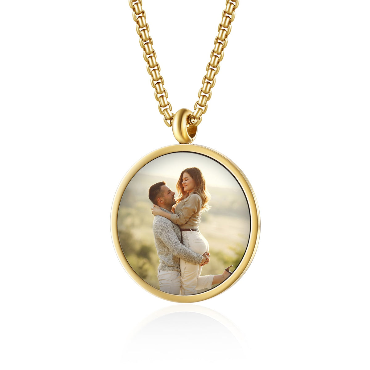 Custom Photo Thermal Necklace