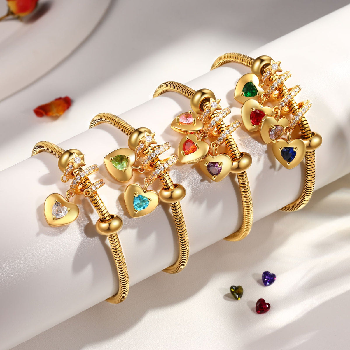 Custom Birthstone Bracelet