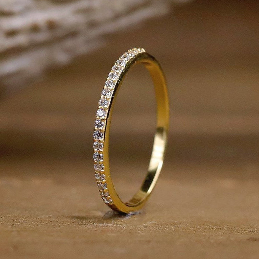 CZ Stacking Ring