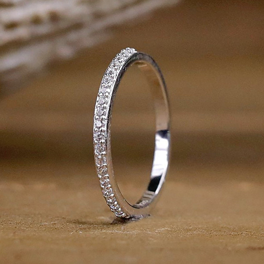 CZ Stacking Ring