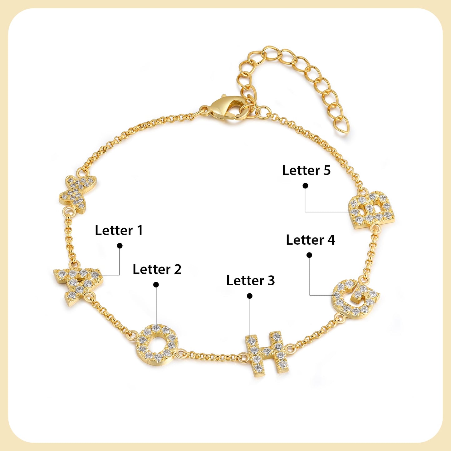 Custom Name Bracelet