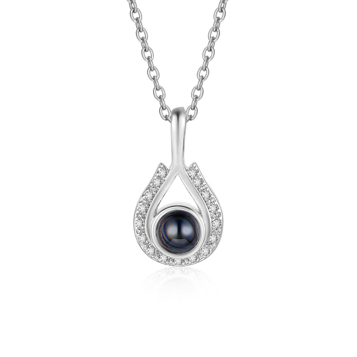 Custom Photo Projection Necklace