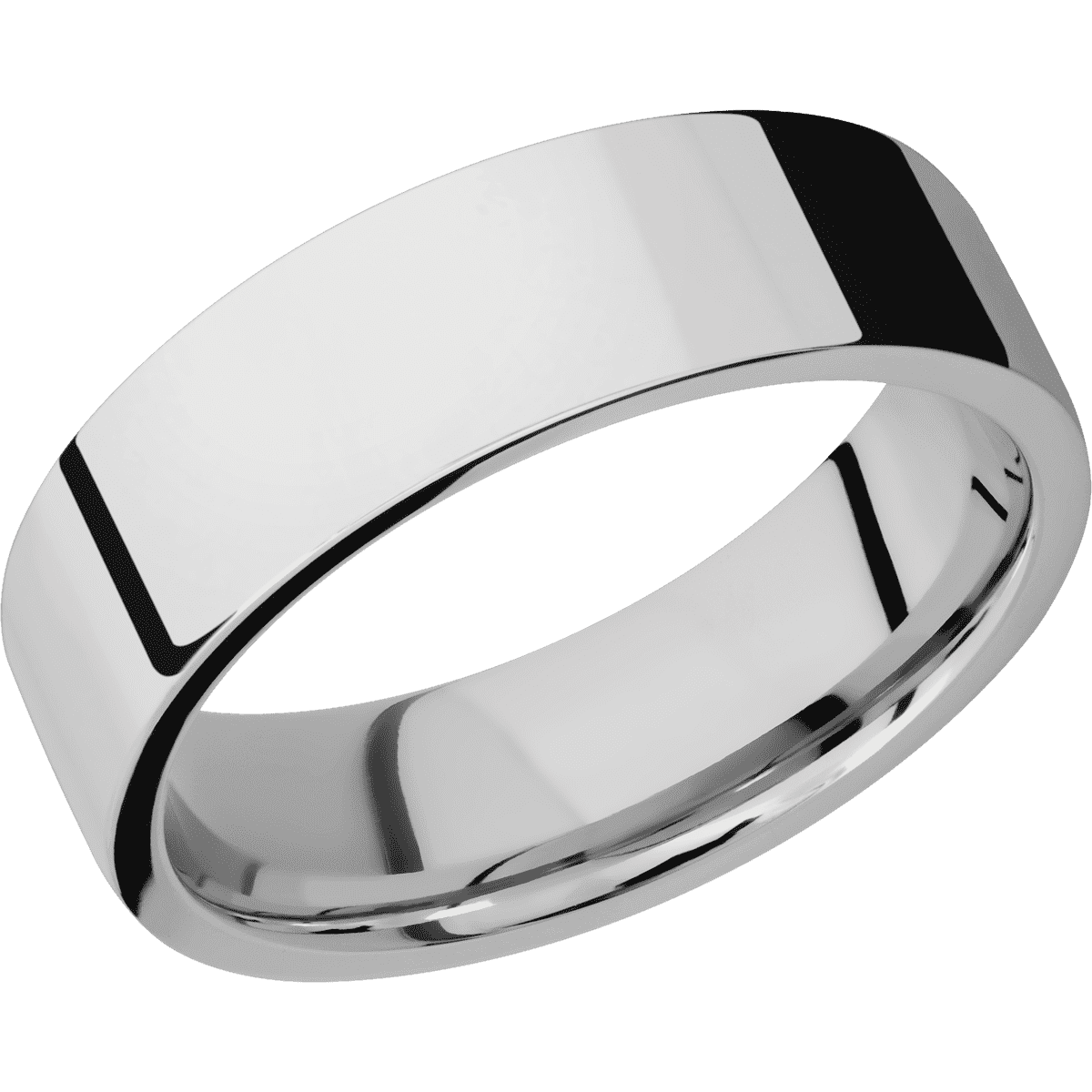 14K White Gold + Polish Finish