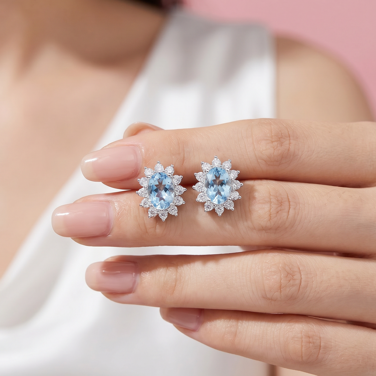 Aquamarine Earrings