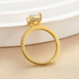 Dazzling Radiant Cut 2.0ct 925 Sterling Silver Engagement Ring
