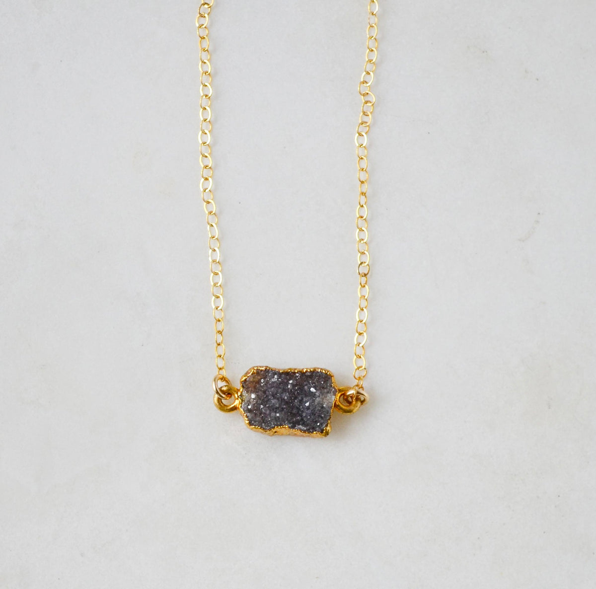 Nyx Necklace - Druzy