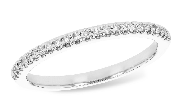 14KW 0.14ctTW Diamond Wedding Band