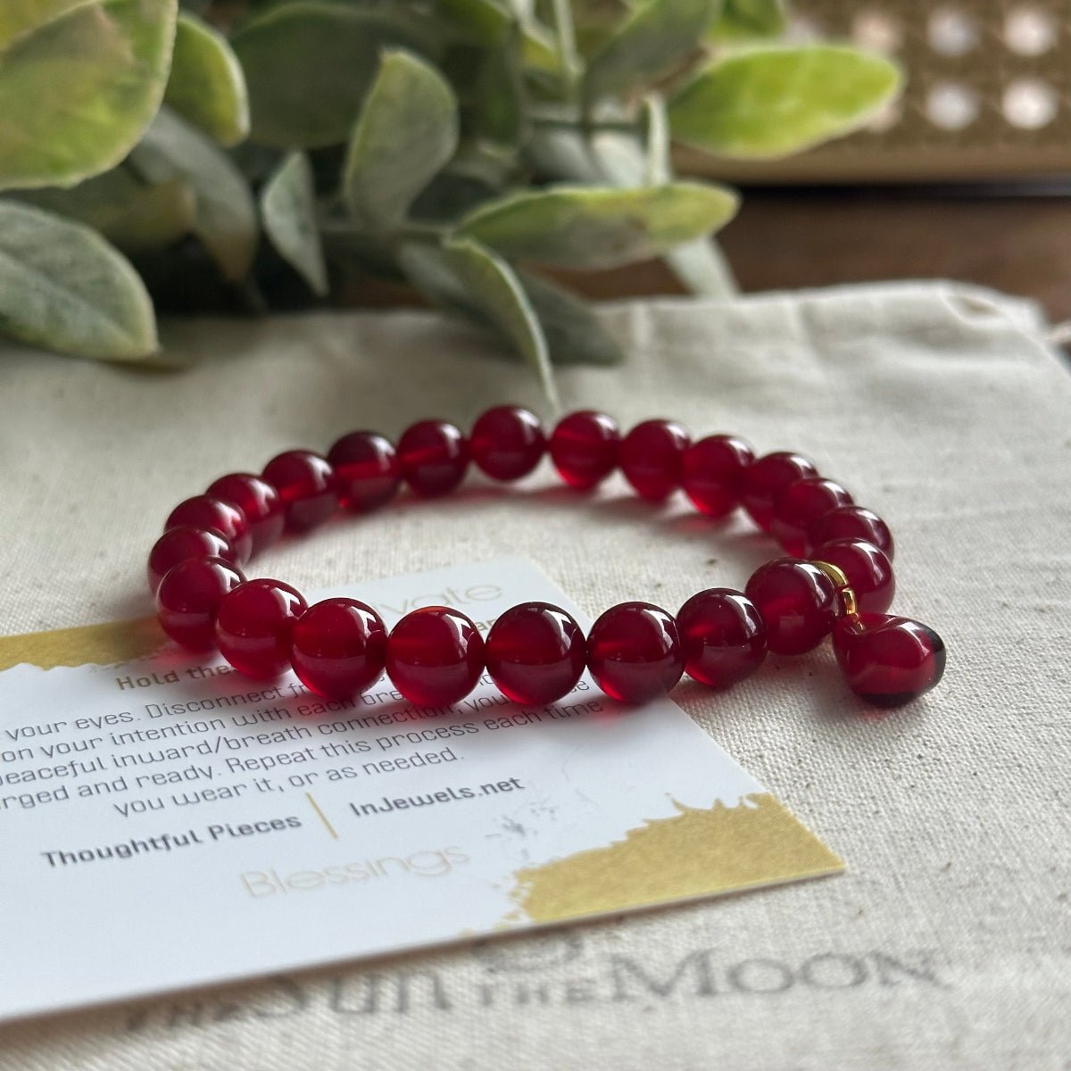 Deep Red Jade