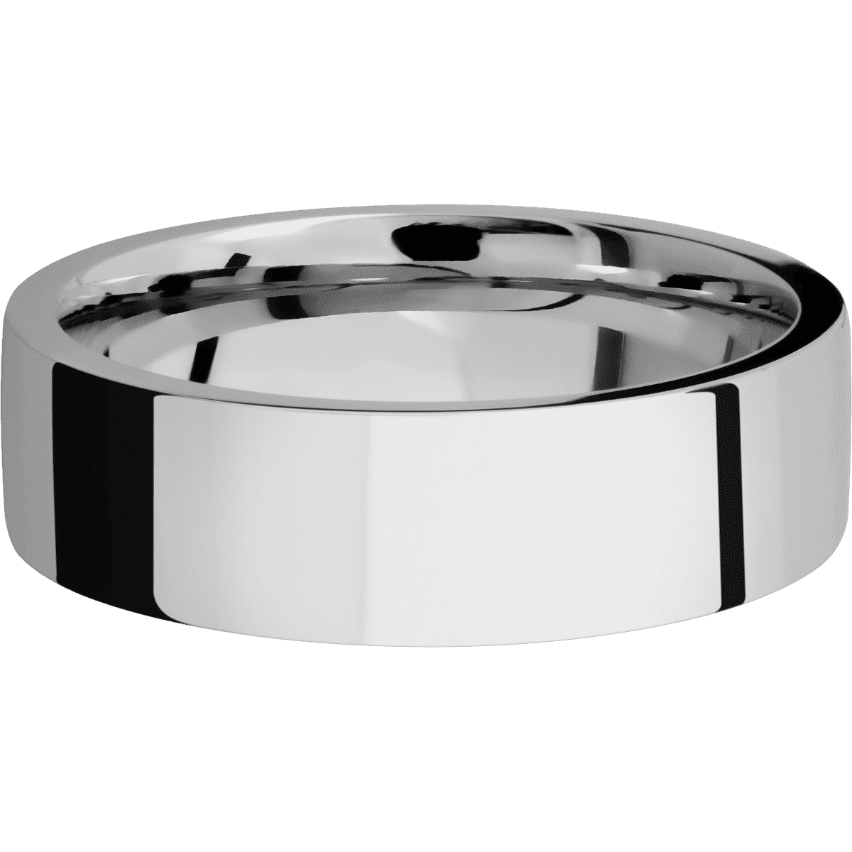 14K White Gold + Polish Finish