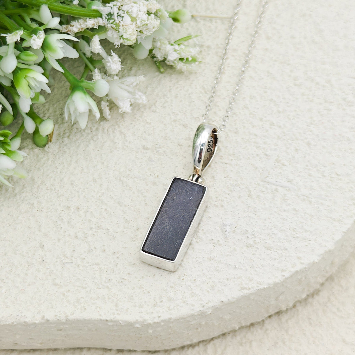 Dinosaur Fossil Pendant | Iguanodon | Jurassic Gift | Sterling Silver